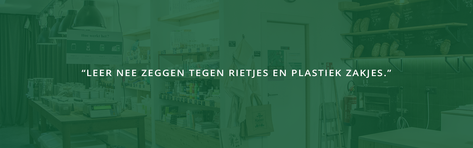 Anneleen van verpakkingsvrije winkel Kabas: ‘Leer nee zeggen tegen rietjes en plastic zakjes’